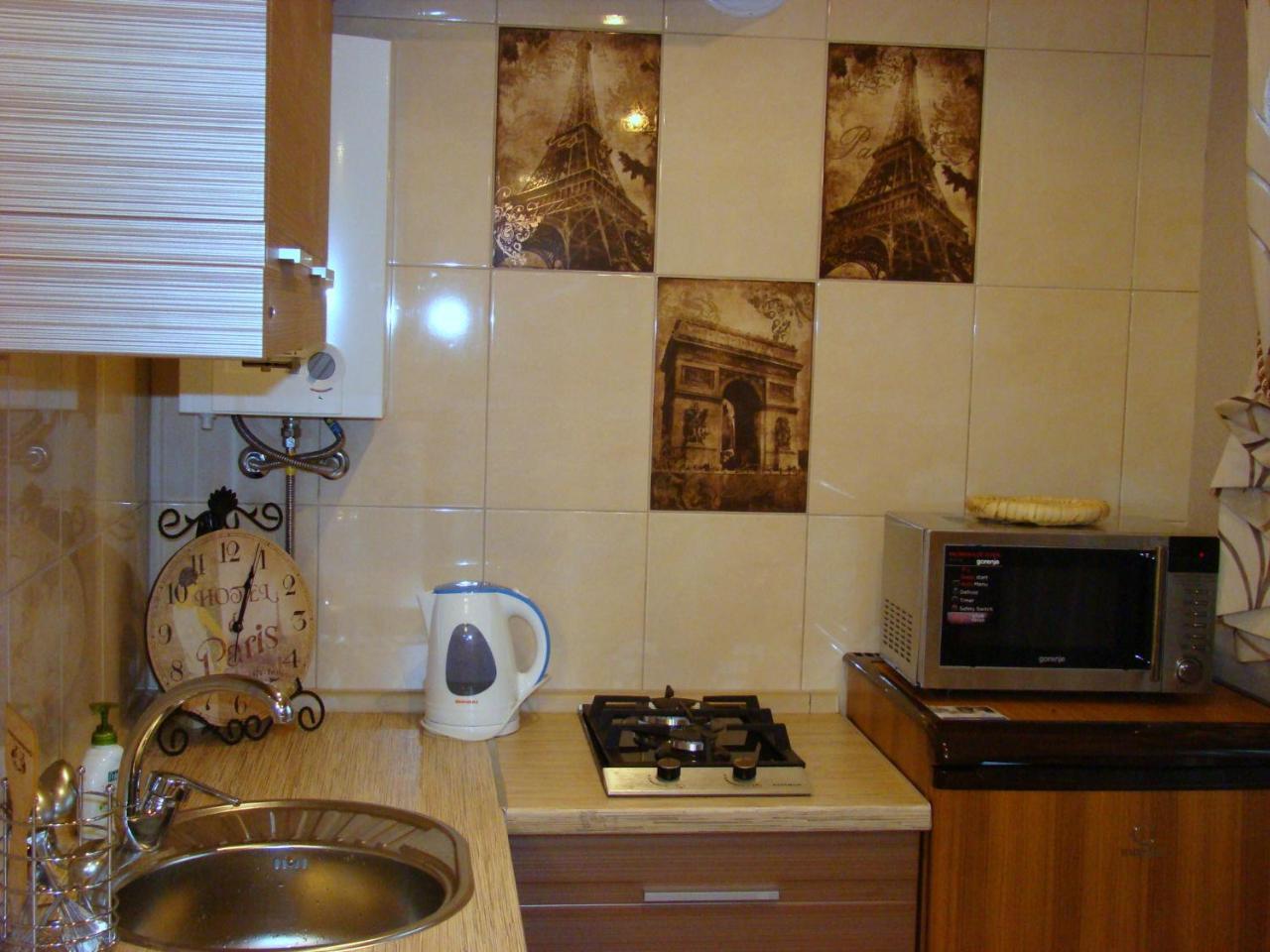 Kvartira-Studio Na Prospekte Aleksandra Polia "Parizh" Dnepropetrovsk Exterior foto